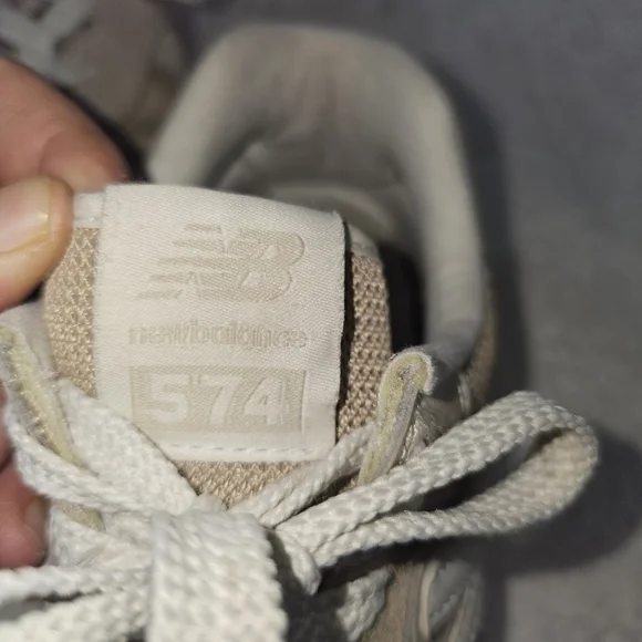 New Balance Womens 574 Stacked Platform Driftwood WL574ZSM - Picture 12 of 15